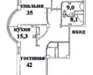 3-комнатная квартира площадью 178 кв.м, Ленинский просп., 98К1 | цена 103 240 000 руб. | www.metrprice.ru