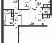 3-комнатная квартира площадью 135.6 кв.м, Серпуховской Вал, 19 | цена 31 105 337 руб. | www.metrprice.ru