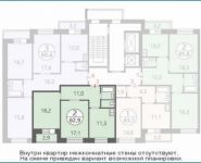 2-комнатная квартира площадью 62.9 кв.м, 1-й мкр | цена 3 142 000 руб. | www.metrprice.ru