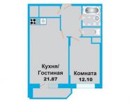 2-комнатная квартира площадью 48 кв.м, Рупасовский 2-й пер., 3 | цена 4 656 970 руб. | www.metrprice.ru