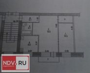 2-комнатная квартира площадью 45 кв.м, Октябрьская ул., 50 | цена 3 450 000 руб. | www.metrprice.ru