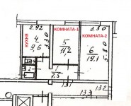 2-комнатная квартира площадью 50.4 кв.м, Можайское шоссе, 131 | цена 5 500 000 руб. | www.metrprice.ru