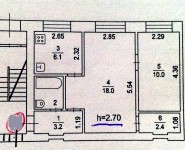 2-комнатная квартира площадью 42.6 кв.м, улица Дзержинского, 30/1 | цена 3 700 000 руб. | www.metrprice.ru