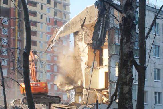 Снос полным ходом: в Москве осталось 194 ветхих пятиэтажки