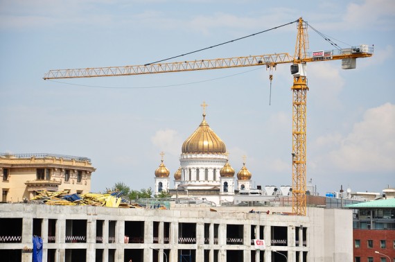 Напротив храма Христа Спасителя могут построить элитный жилой комплекс