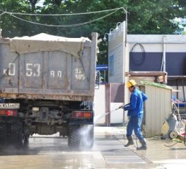 Строителей оштрафовали за грязь на дорогах