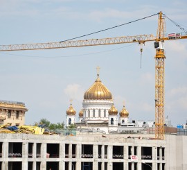 Напротив храма Христа Спасителя могут построить элитный жилой комплекс