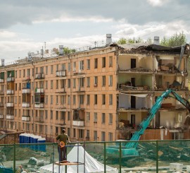 Последнюю ветхую пятиэтажку в Москве снесут в I полугодии 2018 года