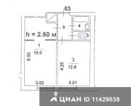 2-комнатная квартира площадью 39 кв.м, Алма-Атинская ул., 7К2 | цена 5 100 000 руб. | www.metrprice.ru