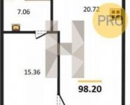 1-комнатная квартира площадью 98.2 кв.м, Брестская 2-я ул., 6 | цена 58 429 000 руб. | www.metrprice.ru