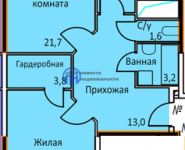 2-комнатная квартира площадью 76 кв.м, Шевлякова ул., 4 | цена 6 618 500 руб. | www.metrprice.ru