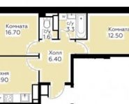 2-комнатная квартира площадью 55.3 кв.м в ЖК "Южное Бунино",  | цена 5 180 480 руб. | www.metrprice.ru