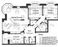 4-комнатная квартира площадью 166.9 кв.м в ЖК "Северная Звезда", Расплетина ул., 22к2 | цена 79 990 000 руб. | www.metrprice.ru