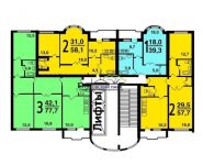 2-комнатная квартира площадью 58 кв.м, Кутузовская ул., 17 | цена 8 000 000 руб. | www.metrprice.ru