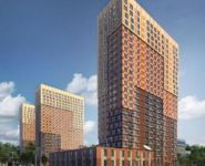 1-комнатная квартира площадью 36.3 кв.м, Варшавское шоссе, 141к5 | цена 5 118 300 руб. | www.metrprice.ru