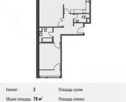 2-комнатная квартира площадью 70 кв.м, Ивановская ул., 1 | цена 5 775 000 руб. | www.metrprice.ru