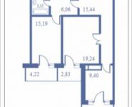 2-комнатная квартира площадью 85.3 кв.м, Мясницкая улица, 17с2 | цена 8 998 058 руб. | www.metrprice.ru