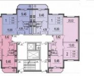 2-комнатная квартира площадью 57 кв.м, Олимпийский проспект, с10 | цена 3 950 000 руб. | www.metrprice.ru