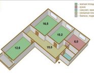 3-комнатная квартира площадью 59.8 кв.м, Перекопская улица, 22к1 | цена 10 950 000 руб. | www.metrprice.ru