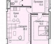 2-комнатная квартира площадью 70.5 кв.м в Апартаменты "У Патриарших", Малый Козихинский переулок, 11 | цена 105 750 000 руб. | www.metrprice.ru