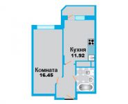 1-комнатная квартира площадью 38 кв.м, Рупасовский 2-й пер., 3 | цена 3 650 000 руб. | www.metrprice.ru