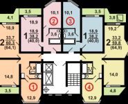 1-комнатная квартира площадью 40 кв.м, Речная ул., 4 | цена 3 350 000 руб. | www.metrprice.ru