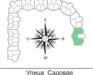 2-комнатная квартира площадью 60.28 кв.м, Садовая, 3, корп.1Б | цена 3 468 912 руб. | www.metrprice.ru