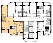 3-комнатная квартира площадью 73.51 кв.м, Северное ш, 14кБ | цена 3 500 000 руб. | www.metrprice.ru