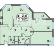 3-комнатная квартира площадью 106 кв.м, Беломорская ул., 18Ак1 | цена 15 670 000 руб. | www.metrprice.ru