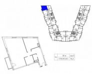 2-комнатная квартира площадью 75 кв.м, Шелепихинская наб., 34 | цена 21 588 510 руб. | www.metrprice.ru