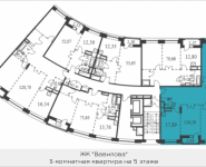 3-комнатная квартира площадью 119.58 кв.м, Вавилова, 69 | цена 28 048 468 руб. | www.metrprice.ru