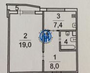 1-комнатная квартира площадью 38 кв.м, микрорайон Южный, 3Б | цена 4 250 000 руб. | www.metrprice.ru