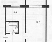 1-комнатная квартира площадью 30.2 кв.м, Нахимовский просп., 28 | цена 5 200 000 руб. | www.metrprice.ru