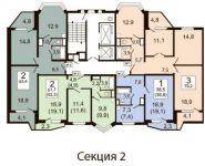 2-комнатная квартира площадью 52 кв.м,  | цена 4 400 000 руб. | www.metrprice.ru