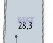 1-комнатная квартира площадью 39 кв.м, 1-й микрорайон, 1 | цена 5 660 000 руб. | www.metrprice.ru