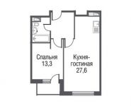 2-комнатная квартира площадью 53.8 кв.м, проезд Серебрякова, 9к1 | цена 8 528 566 руб. | www.metrprice.ru