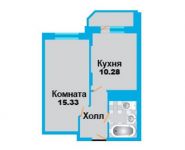 1-комнатная квартира площадью 35 кв.м, Рупасовский 2-й пер., 3 | цена 3 800 000 руб. | www.metrprice.ru