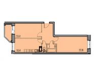 2-комнатная квартира площадью 56.1 кв.м, Транспортный проезд, 15 | цена 4 866 675 руб. | www.metrprice.ru