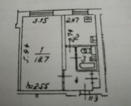 1-комнатная квартира площадью 33 кв.м, улица Героев Панфиловцев, 21 | цена 5 200 000 руб. | www.metrprice.ru