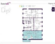 3-комнатная квартира площадью 124.8 кв.м, 3-я Хорошёвская улица, 7 | цена 23 836 800 руб. | www.metrprice.ru