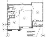 2-комнатная квартира площадью 58.6 кв.м, Игоря Мерлушкина, 12 | цена 4 220 440 руб. | www.metrprice.ru