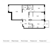 3-комнатная квартира площадью 126.32 кв.м, Березовая аллея, 17к1 | цена 17 369 000 руб. | www.metrprice.ru