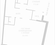 2-комнатная квартира площадью 124.8 кв.м, Весенняя, 2к1, корп.1 | цена 49 344 800 руб. | www.metrprice.ru