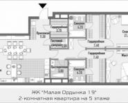 2-комнатная квартира площадью 141.08 кв.м, улица Малая Ордынка, 19с2 | цена 83 520 000 руб. | www.metrprice.ru