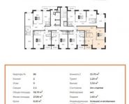 2-комнатная квартира площадью 58.7 кв.м, Красная Сосна ул, 3с2 | цена 8 191 879 руб. | www.metrprice.ru