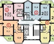 3-комнатная квартира площадью 86 кв.м, Путилковское шоссе, 24 | цена 6 450 000 руб. | www.metrprice.ru