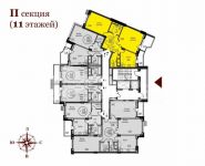 2-комнатная квартира площадью 73 кв.м, Бородинская ул. | цена 4 746 950 руб. | www.metrprice.ru