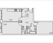 2-комнатная квартира площадью 64 кв.м, Николо-Хованская ул. | цена 5 630 850 руб. | www.metrprice.ru