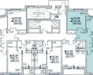 2-комнатная квартира площадью 64 кв.м, Радиальная 6-я ул., 7С31 | цена 5 720 101 руб. | www.metrprice.ru