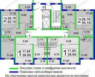 1-комнатная квартира площадью 39 кв.м, Дмитровское шоссе, 165Дк4 | цена 5 300 000 руб. | www.metrprice.ru